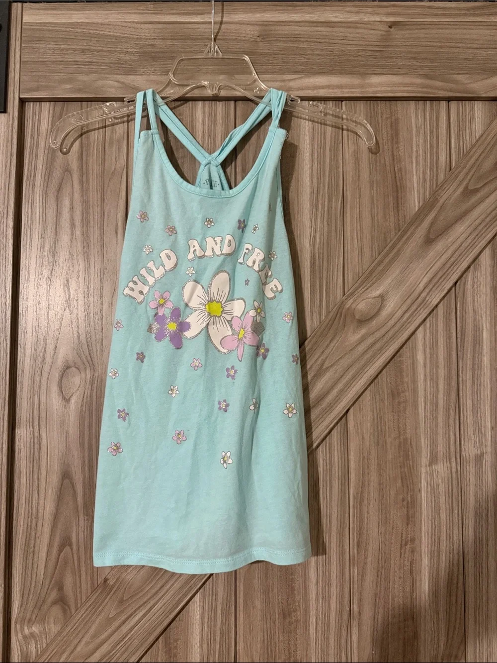 The Children's Place Aqua Floral 